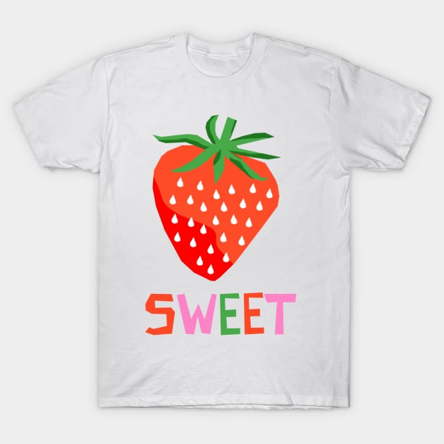 sweet strawberry fruit T-Shirt by wacka